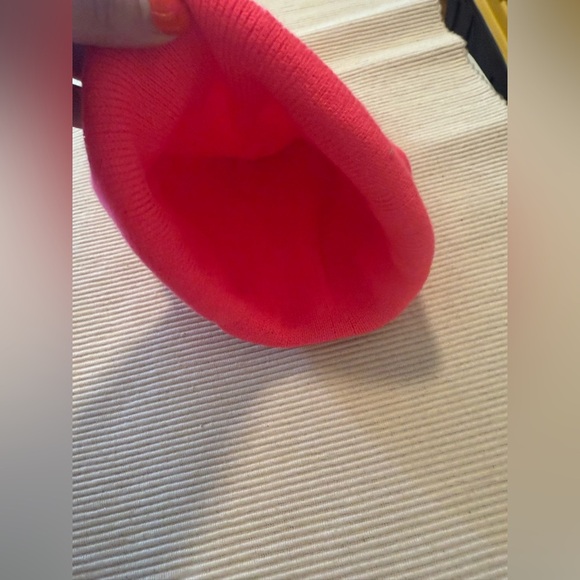 Barbie Hot Pink Beanie Hat Adult OS - Picture 3 of 5